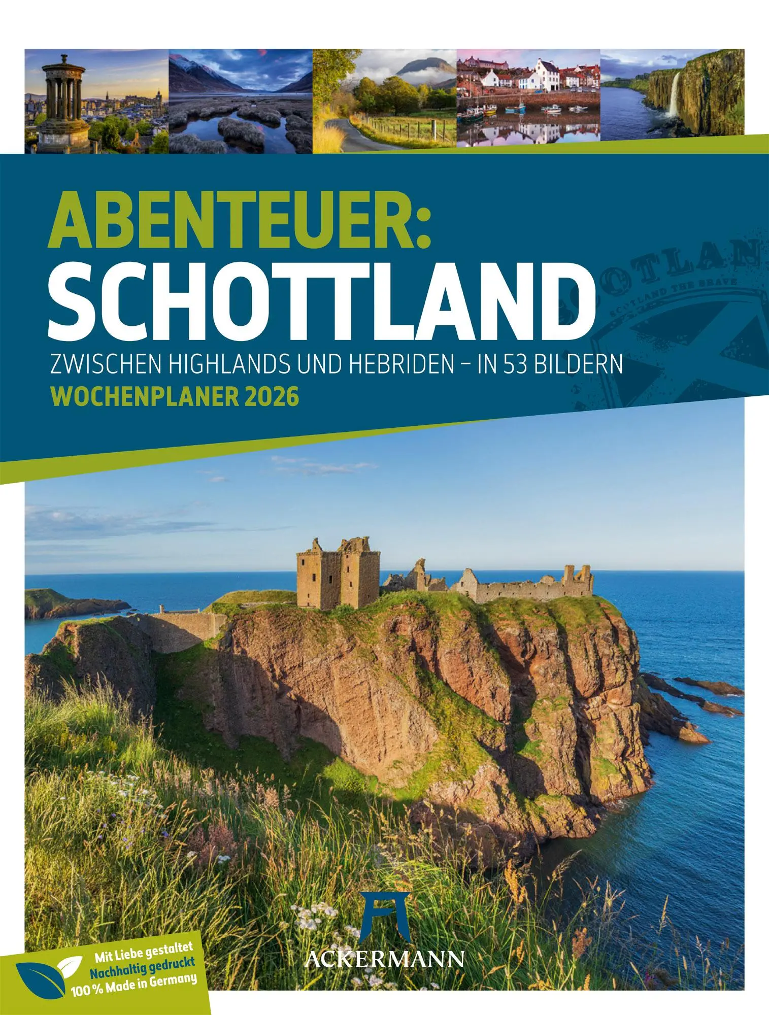Cover: 9783838426945 | Schottland - Zwischen Highlands und Hebriden - Wochenplaner...