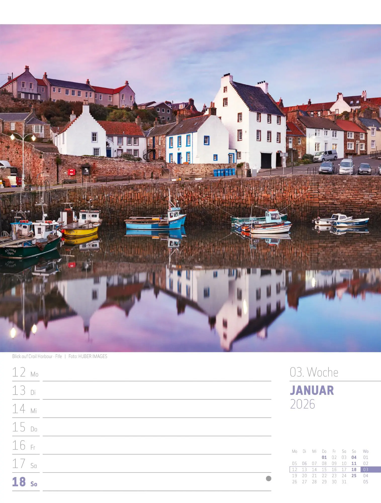 Bild: 9783838426945 | Schottland - Zwischen Highlands und Hebriden - Wochenplaner...