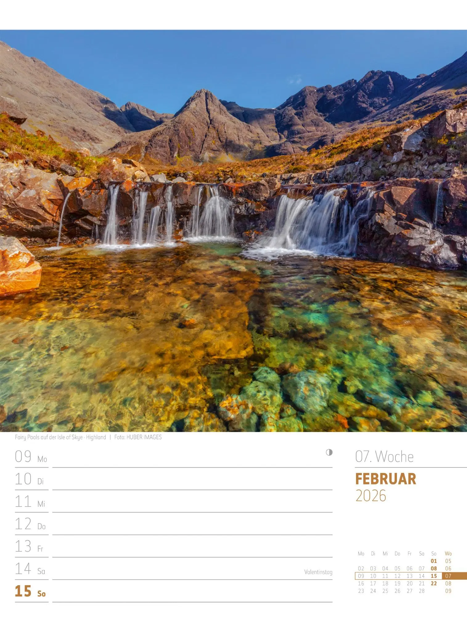 Bild: 9783838426945 | Schottland - Zwischen Highlands und Hebriden - Wochenplaner...