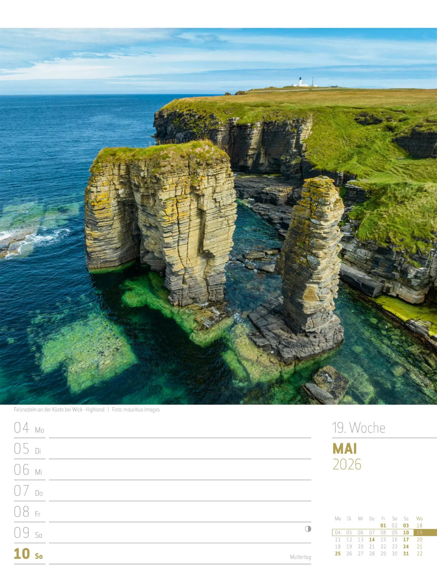 Bild: 9783838426945 | Schottland - Zwischen Highlands und Hebriden - Wochenplaner...