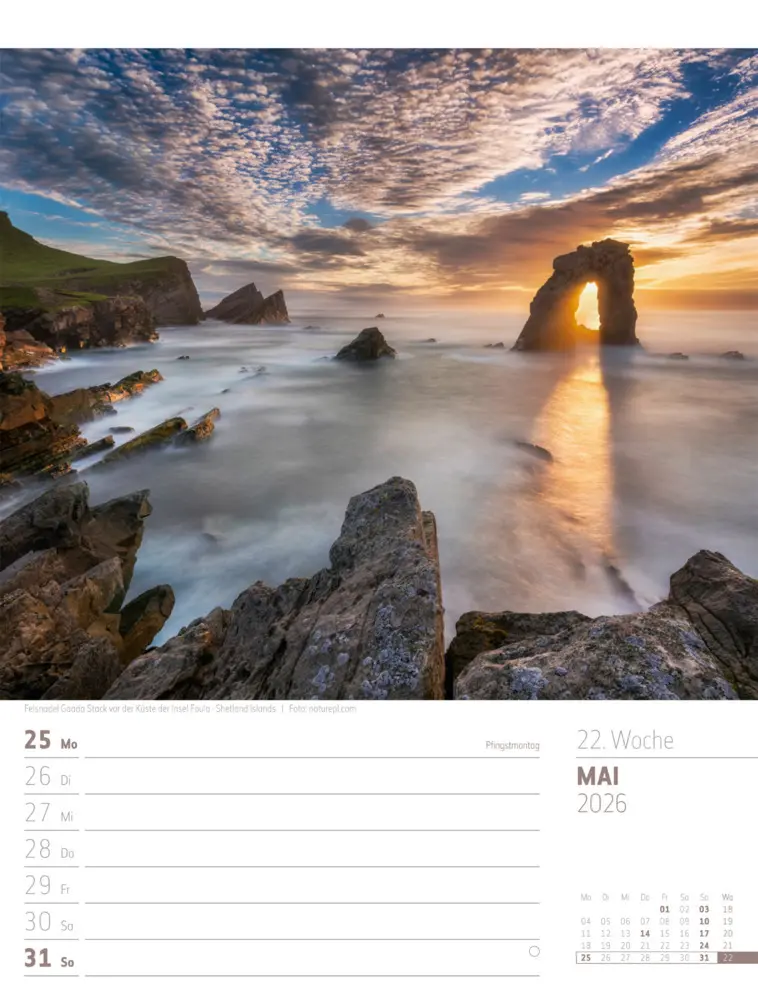 Bild: 9783838426945 | Schottland Wochenplaner Kalender 2026 Zwischen Highlands und Hebriden
