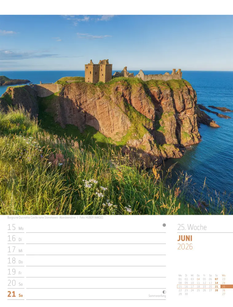 Bild: 9783838426945 | Schottland Wochenplaner Kalender 2026 Zwischen Highlands und Hebriden