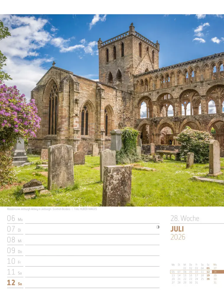 Bild: 9783838426945 | Schottland Wochenplaner Kalender 2026 Zwischen Highlands und Hebriden