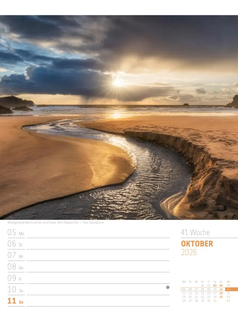 Bild: 9783838426945 | Schottland Wochenplaner Kalender 2026 Zwischen Highlands und Hebriden