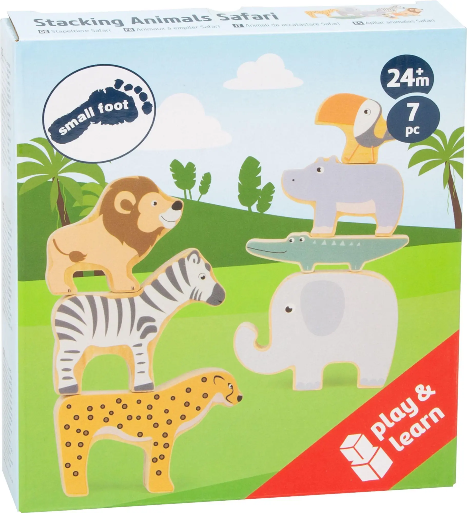 Cover: 4020972117045 | Stapeltiere "Safari" | Spiel | 11704 | Deutsch | 2021