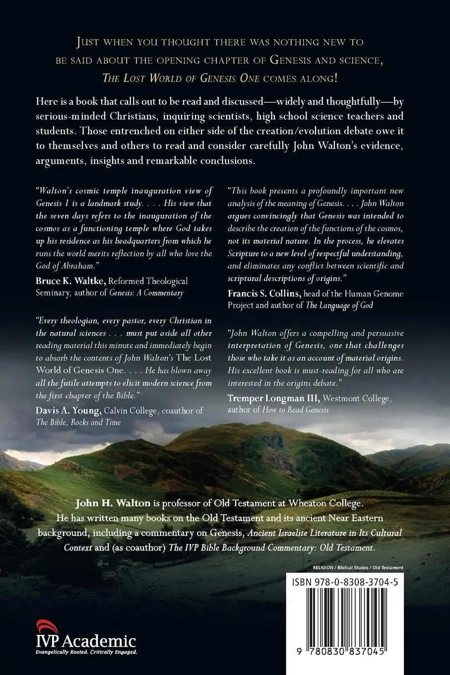 Rückseite: 9780830837045 | The Lost World of Genesis One | John H. Walton | Taschenbuch | 2009