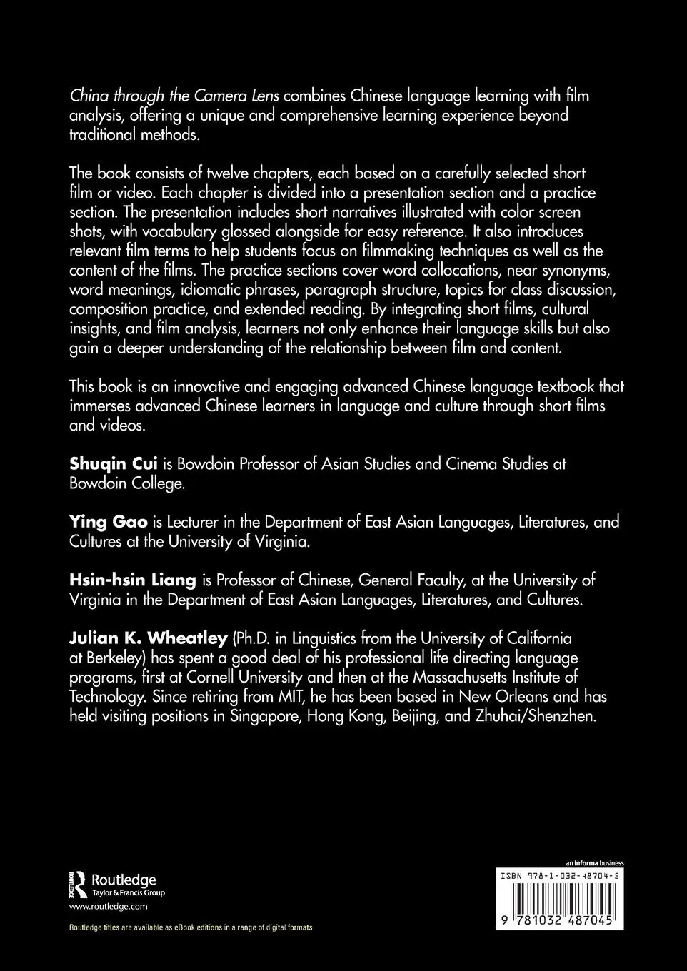 Rückseite: 9781032487045 | China through the Camera Lens ?????? | Hsin-Hsin Liang (u. a.) | Buch