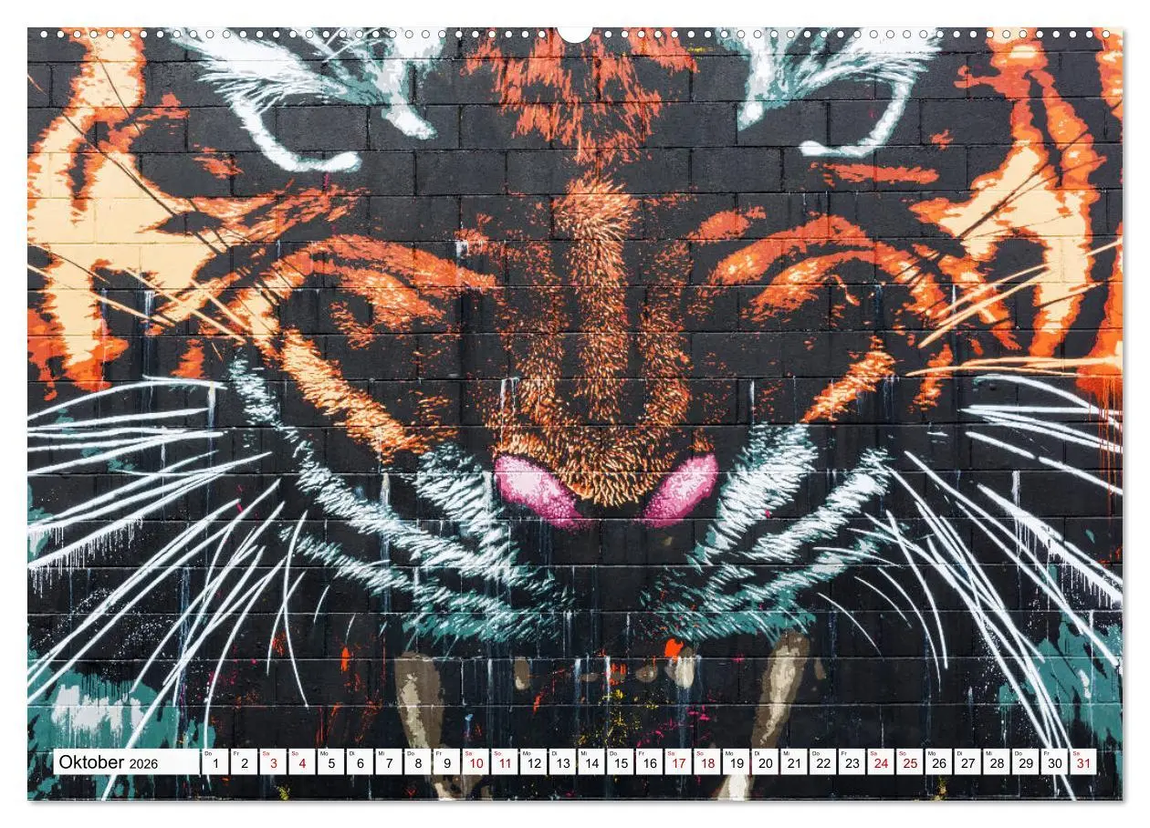 Bild: 9783457857045 | Kunst der Strasse (Wandkalender 2026 DIN A2 quer), CALVENDO...