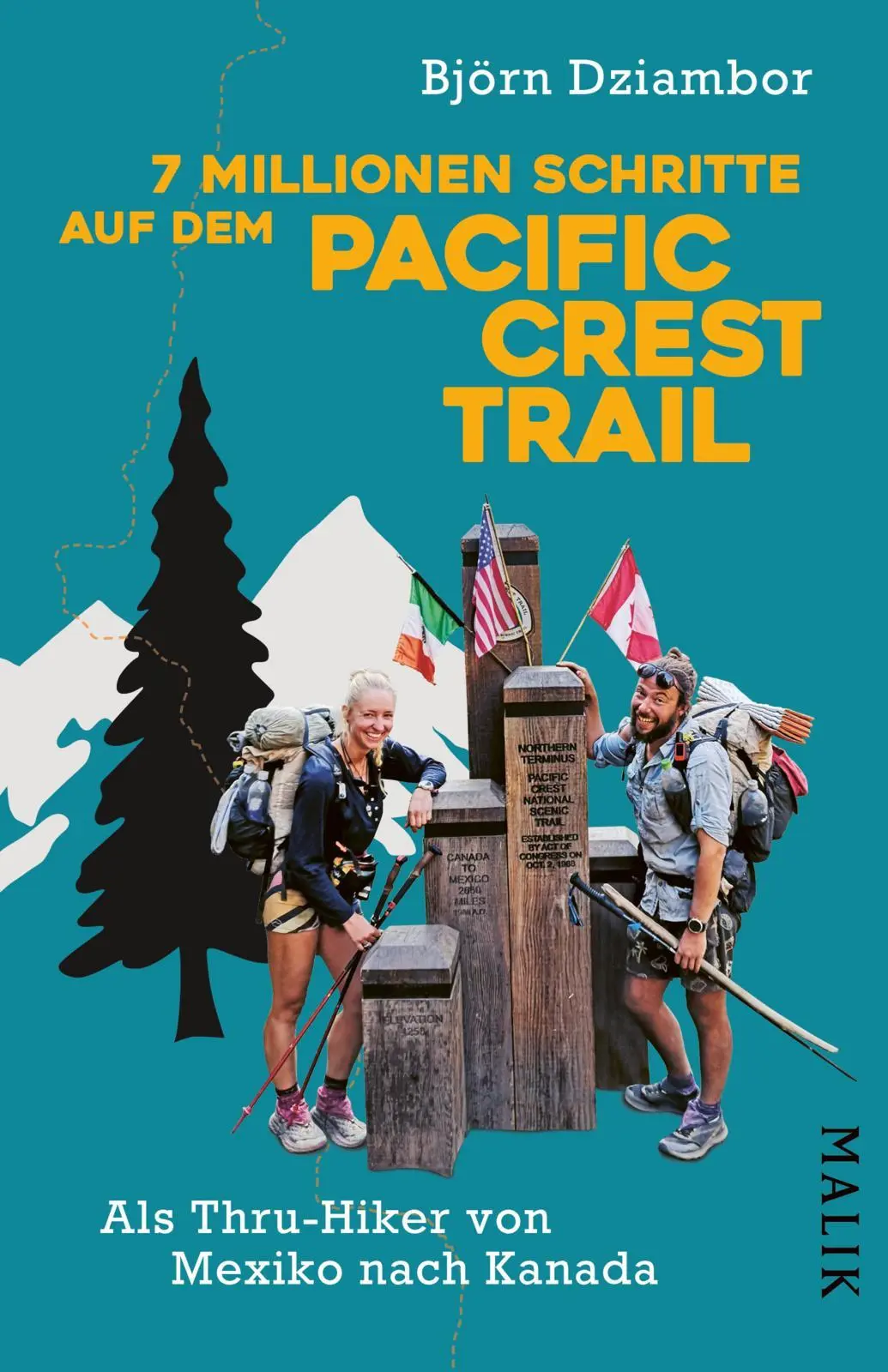 Cover: 9783492407045 | 7 Millionen Schritte auf dem Pacific Crest Trail | Björn Dziambor