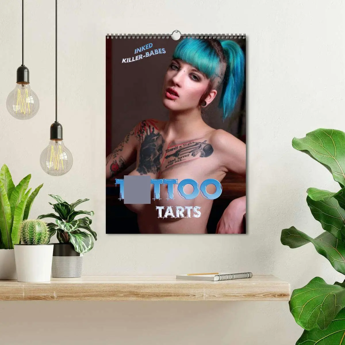 Bild: 9783516257045 | TATTOO TARTS - Inked Killer Babes (Wandkalender 2026 DIN A3 hoch),...