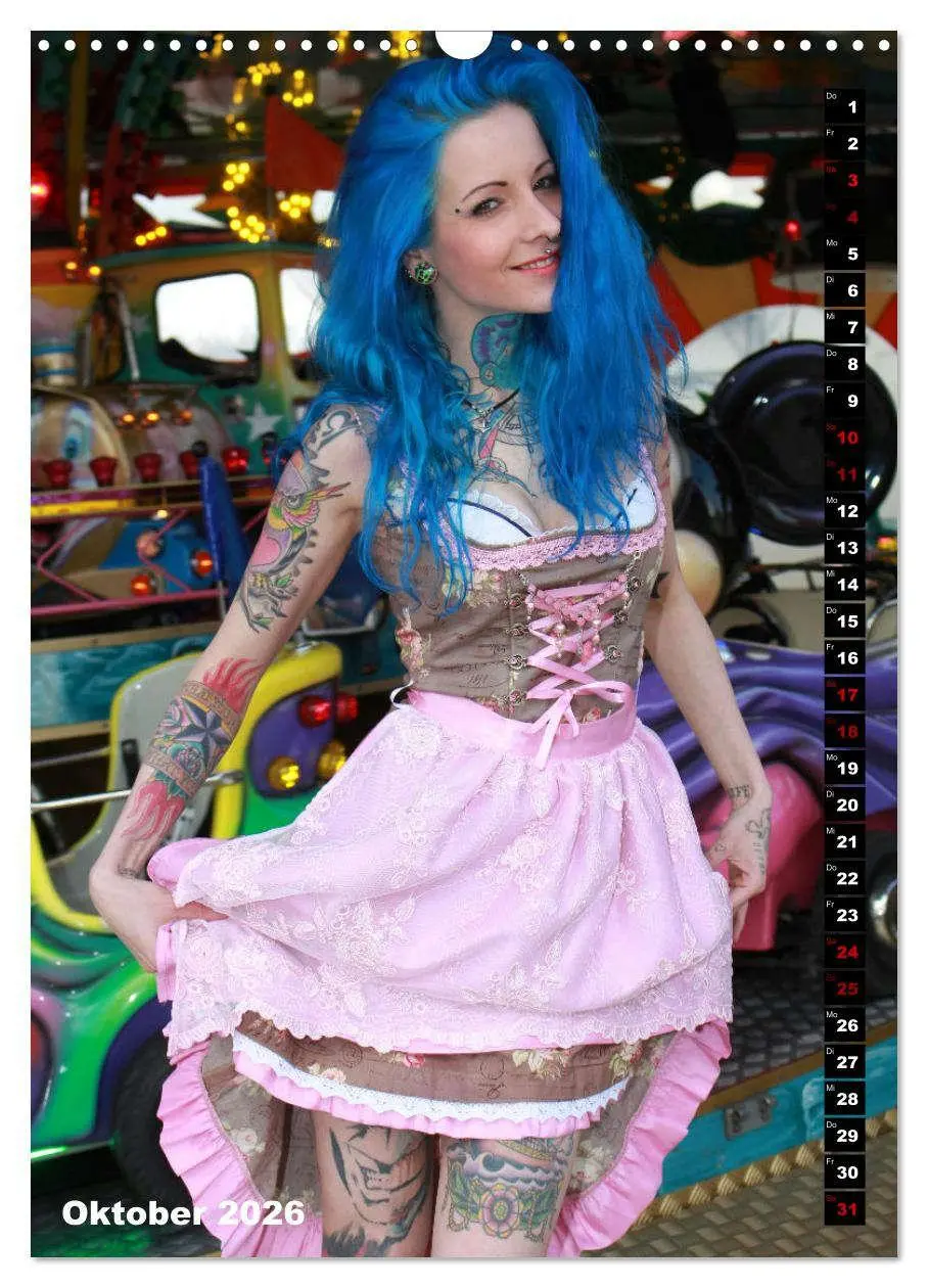 Bild: 9783516257045 | TATTOO TARTS - Inked Killer Babes (Wandkalender 2026 DIN A3 hoch),...