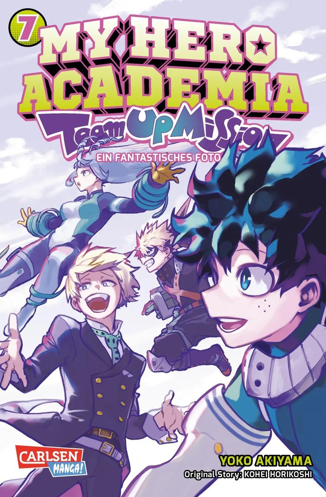 Cover: 9783551807045 | My Hero Academia - Team Up Mission 7 | Kohei Horikoshi (u. a.) | Buch