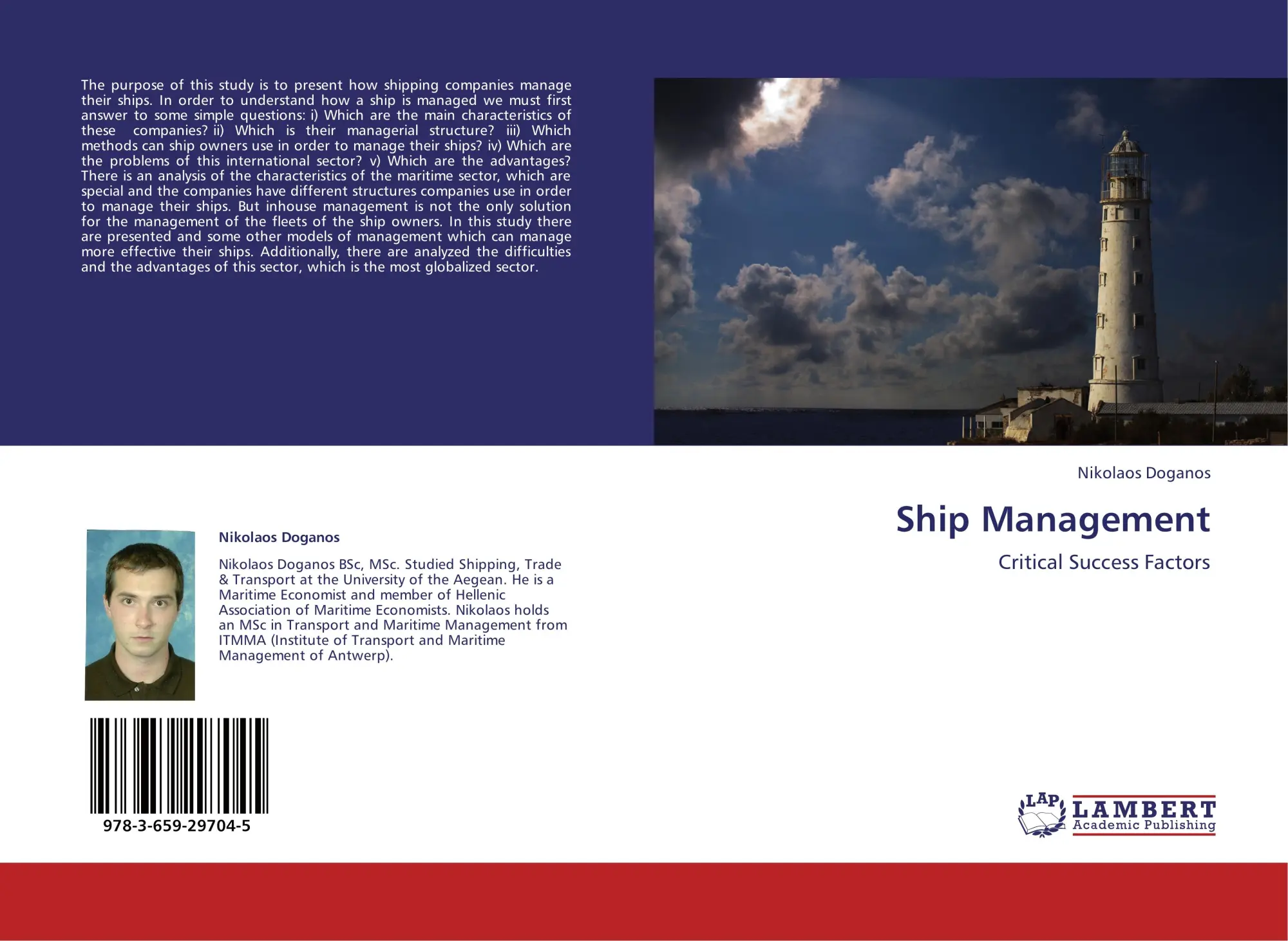 Cover: 9783659297045 | Ship Management | Critical Success Factors | Nikolaos Doganos | Buch