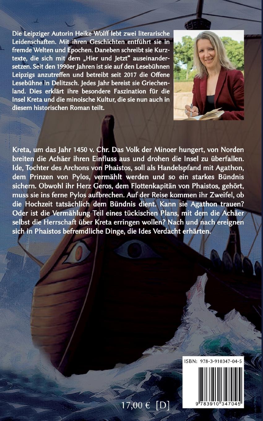 Rückseite: 9783910347045 | Der Untergang von Phaistos | Heike Wolff | Taschenbuch | 354 S. | 2022