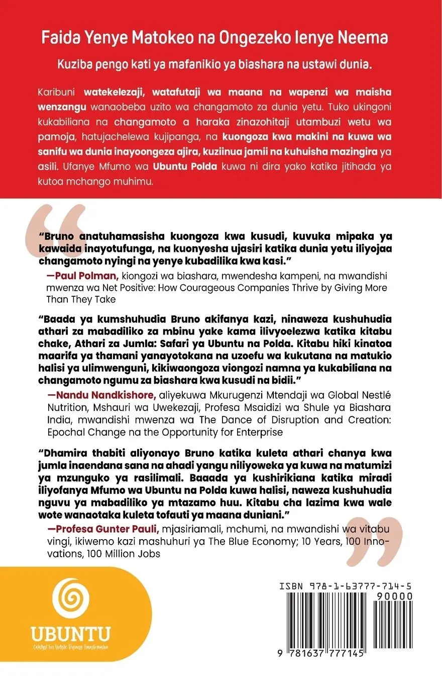 Rückseite: 9781637777145 | Athari Halisi | Bruno Olierhoek | Taschenbuch | Swahili | 2025