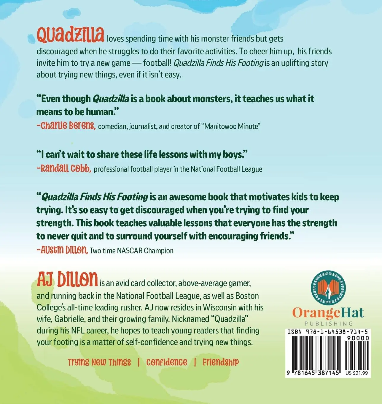 Rückseite: 9781645387145 | Quadzilla Finds His Footing | Aj Dillon | Buch | Englisch | 2023