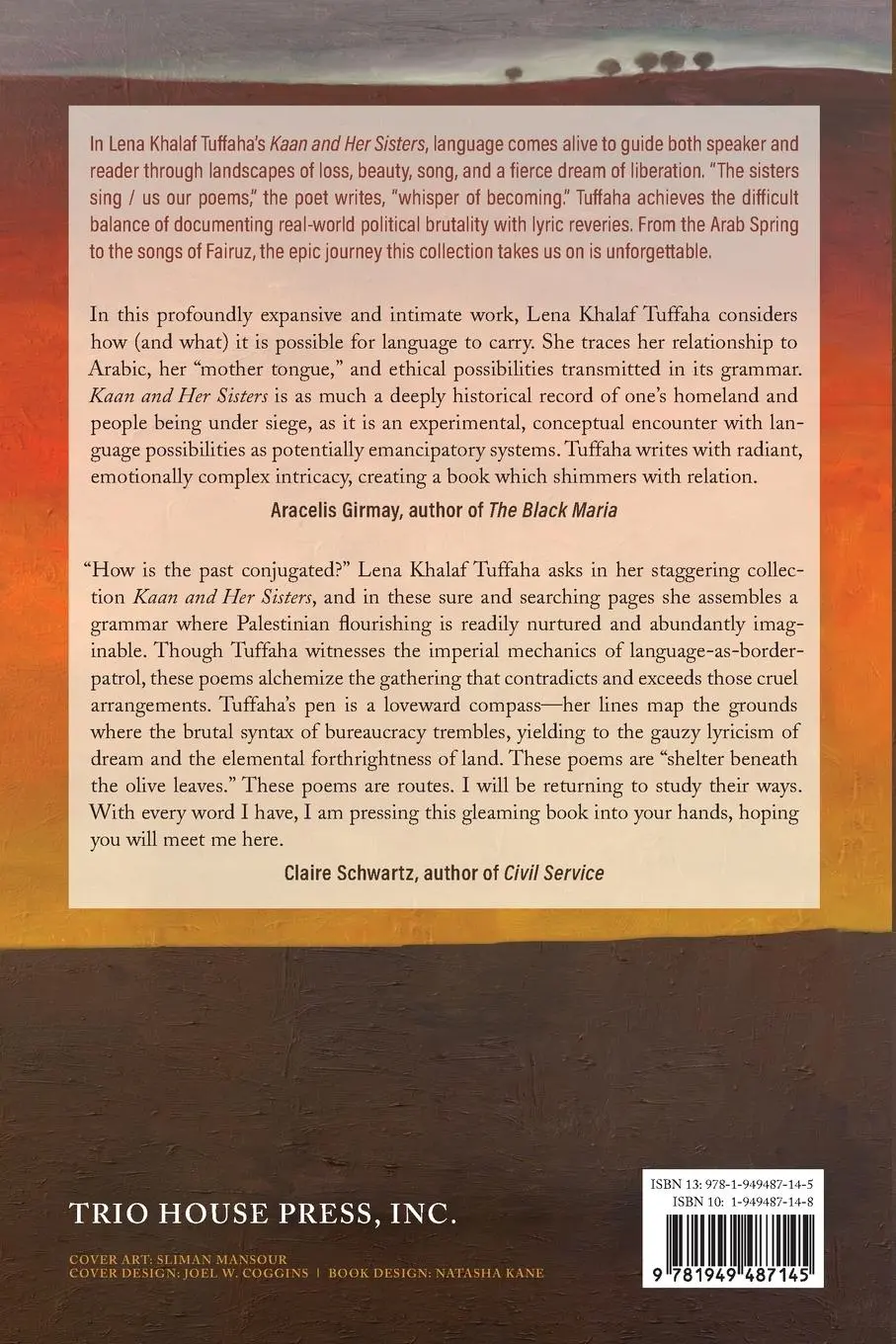 Rückseite: 9781949487145 | Kaan and Her Sisters | Lena Khalaf Tuffaha | Taschenbuch | Englisch