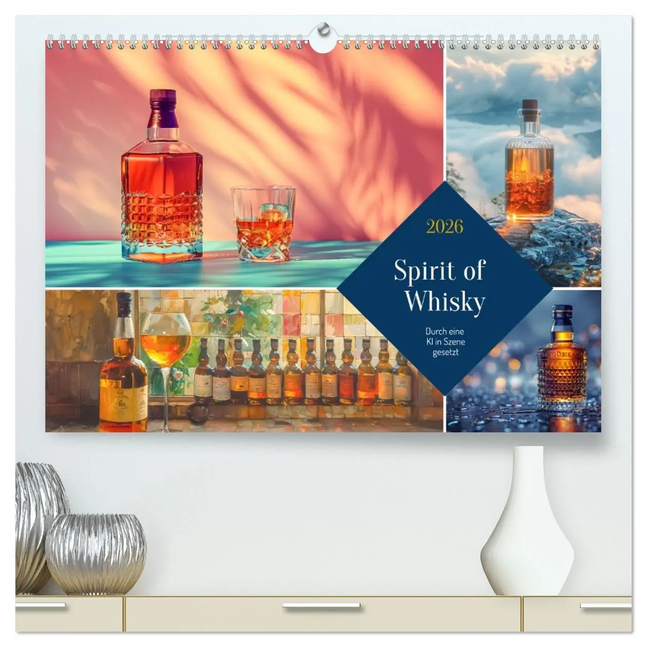 Cover: 9783457397145 | Spirit of Whisky (hochwertiger Premium Wandkalender 2026 DIN A2...