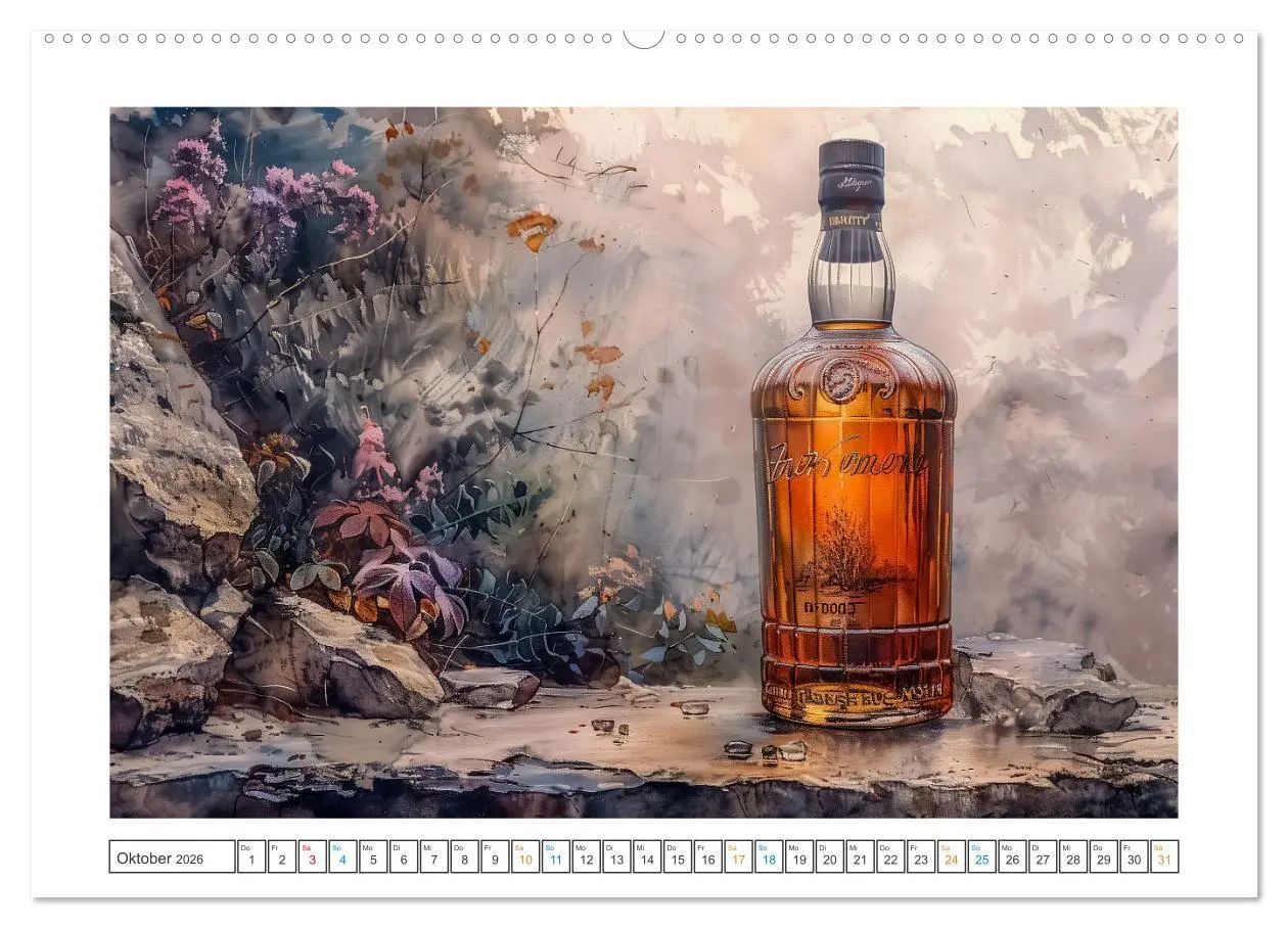 Bild: 9783457397145 | Spirit of Whisky (hochwertiger Premium Wandkalender 2026 DIN A2...