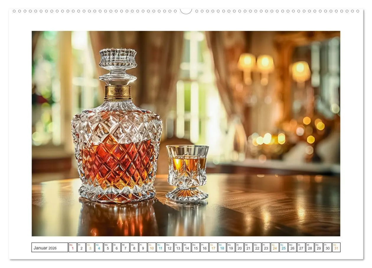 Bild: 9783457397145 | Spirit of Whisky (hochwertiger Premium Wandkalender 2026 DIN A2...
