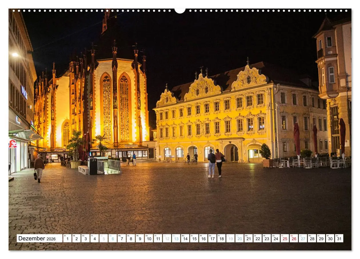 Bild: 9783457777145 | Würzburg - Stadt mit Charme (Wandkalender 2026 DIN A2 quer),...