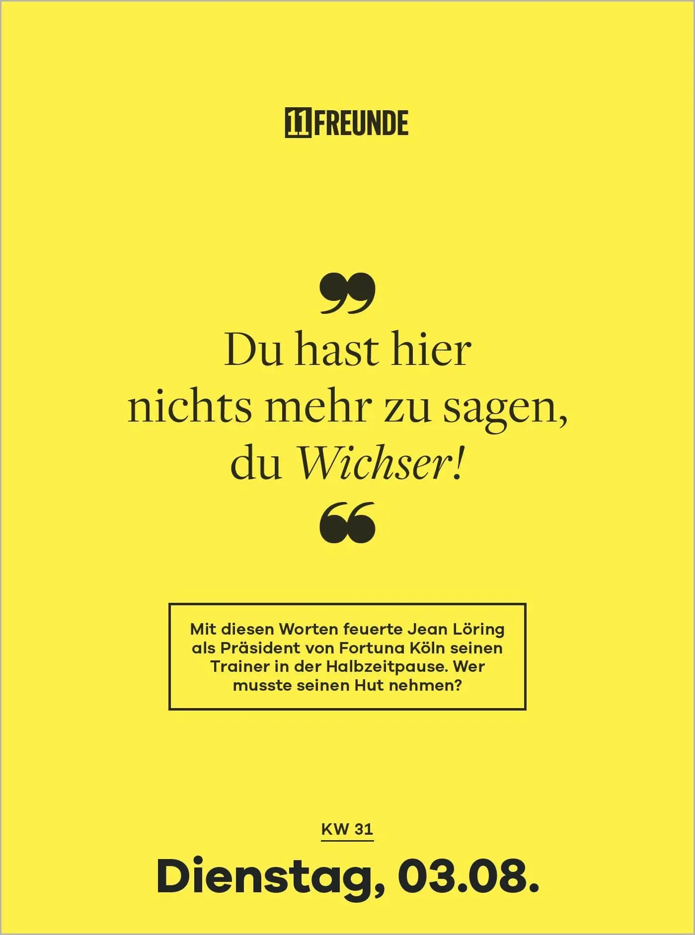 Bild: 4069095017245 | Der große 11FREUNDE Quiz-Kalender 2027 | Neumann Verlage GmbH &amp; Co KG