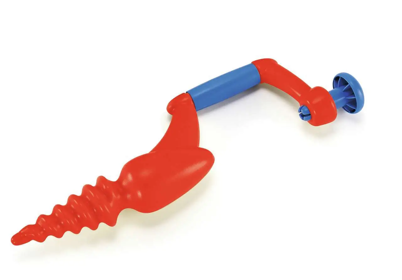 Cover: 6943478017245 | Hape Sandbohrer, rot | Karton | E8180 | 2022 | Toynamics Europe