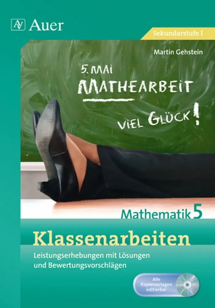Cover: 9783403067245 | Klassenarbeiten Mathematik 5, m. 1 CD-ROM | Martin Gehstein | 56 S.