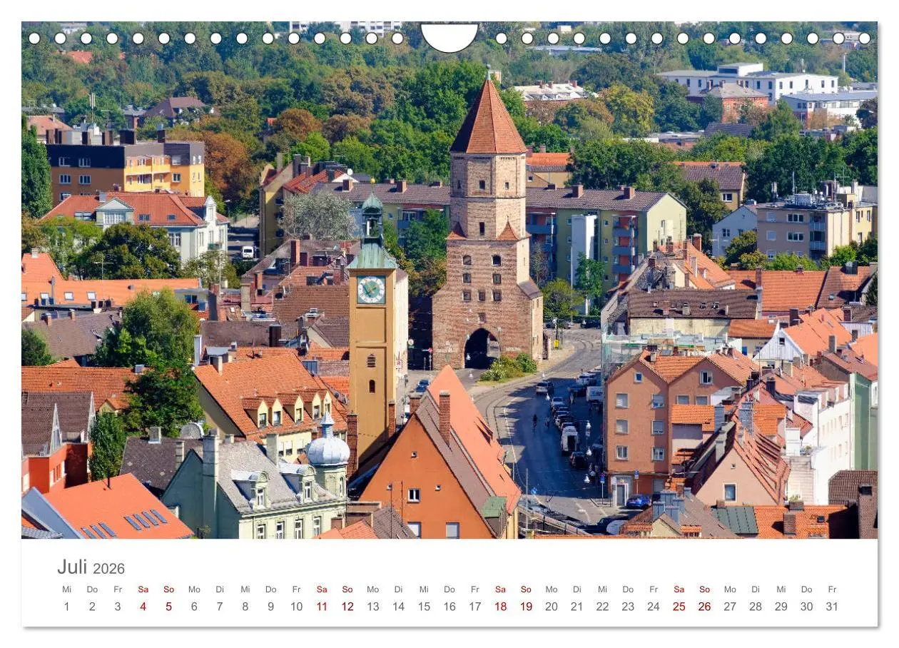 Bild: 9783457767245 | Augsburg Handel seit dem Mittelalter (Wandkalender 2026 DIN A4...