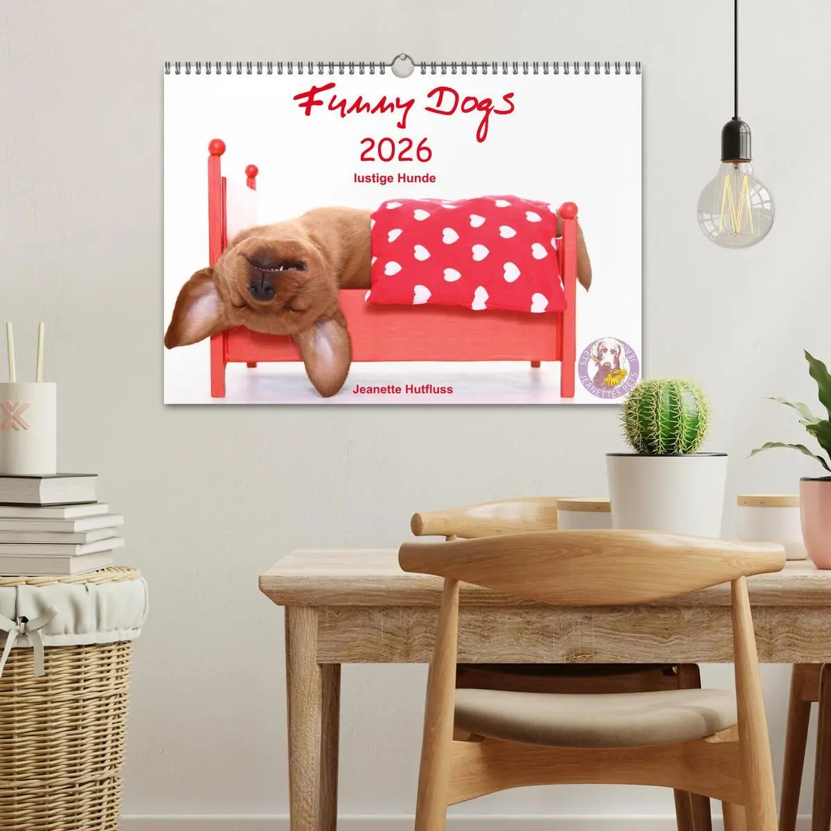 Bild: 9783457837245 | Funny Dogs (Wandkalender 2026 DIN A3 quer), CALVENDO Monatskalender