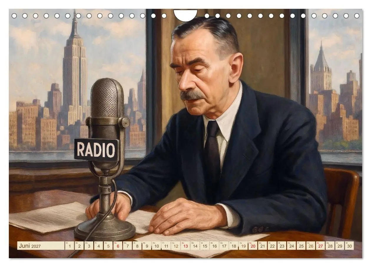 Bild: 9783516927245 | Thomas Mann. Sein Leben, seine Werke (Wandkalender 2027 DIN A4...