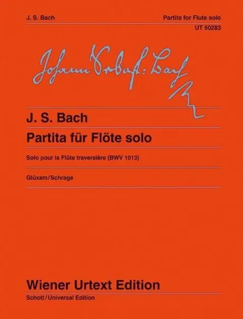Cover: 9783850557245 | Partita A Minor BWV 1013 | (Solo a-Moll für Flöte). BWV 1013. Flöte.