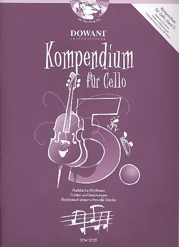 Kompendium Band 5 (+2CD's) für Violoncello