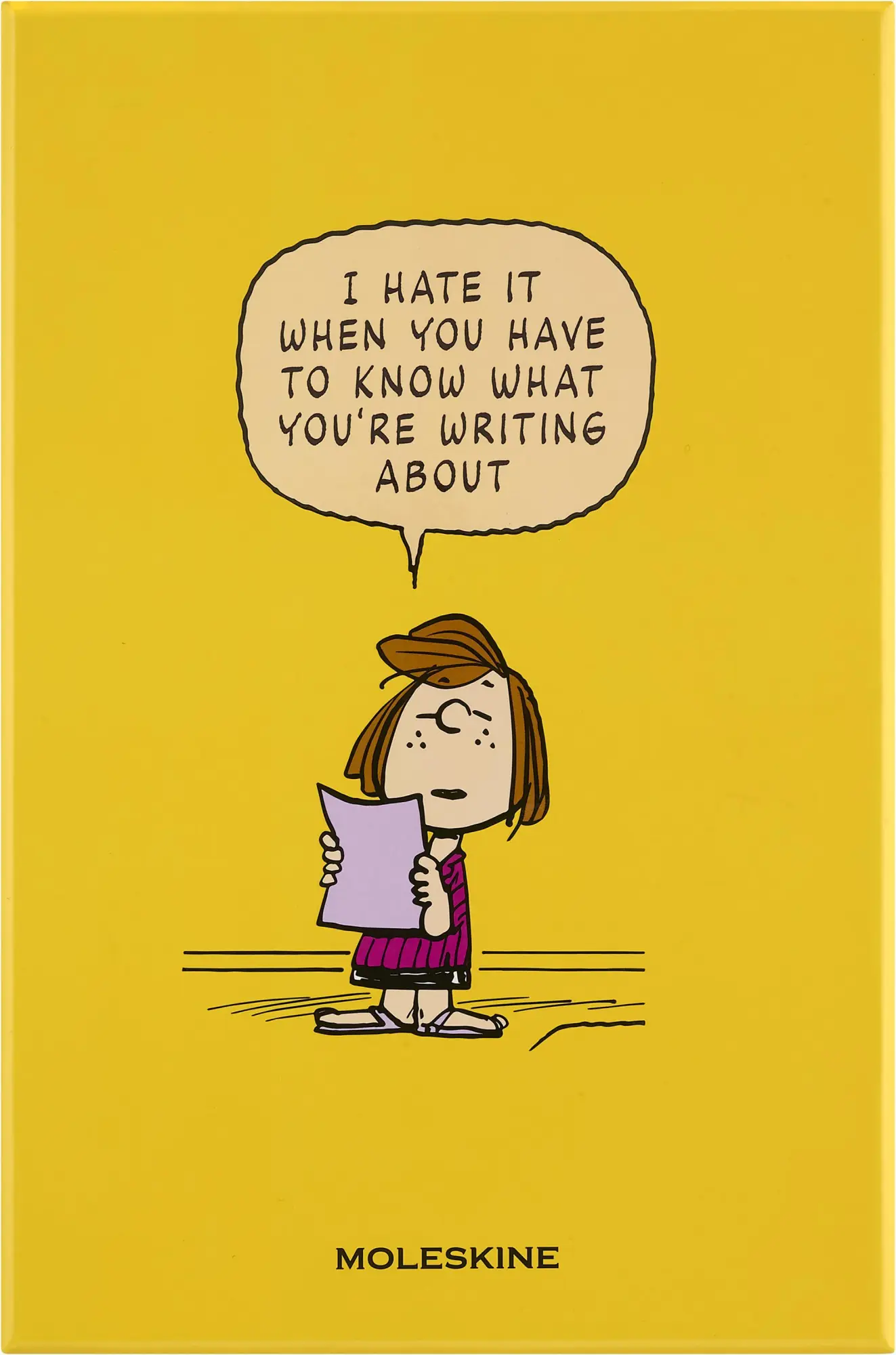 Cover: 8056999277345 | Moleskine Peanuts Patty Notizbuch limitierte Ausgabe, L/A5,...