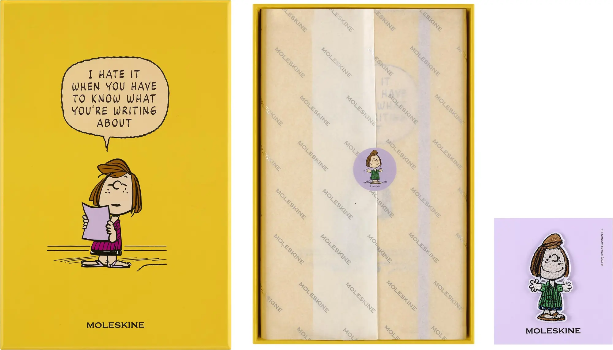 Bild: 8056999277345 | Moleskine Peanuts Patty Notizbuch limitierte Ausgabe, L/A5,...