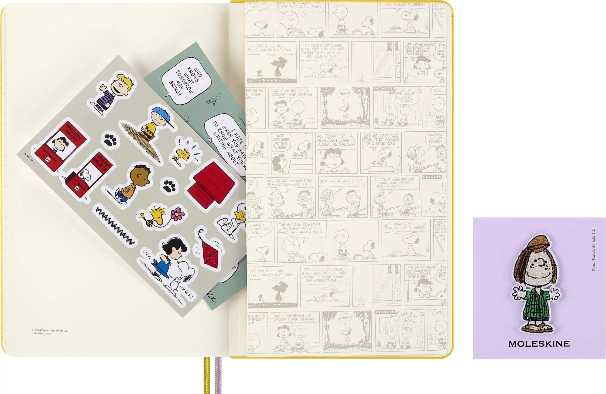 Bild: 8056999277345 | Moleskine Peanuts Patty Notizbuch limitierte Ausgabe, L/A5,...