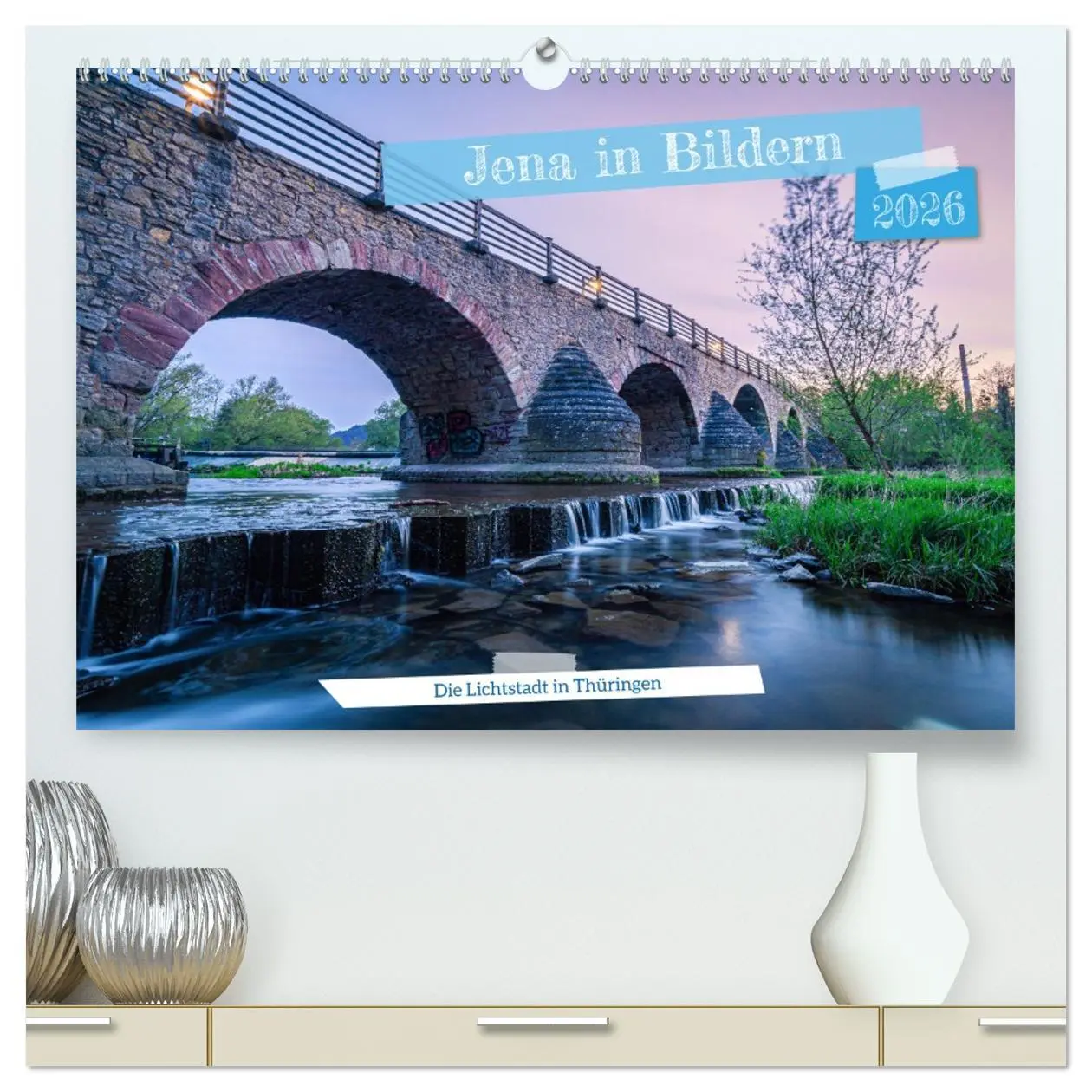 Cover: 9783457517345 | Jena in Bildern (hochwertiger Premium Wandkalender 2026 DIN A2...