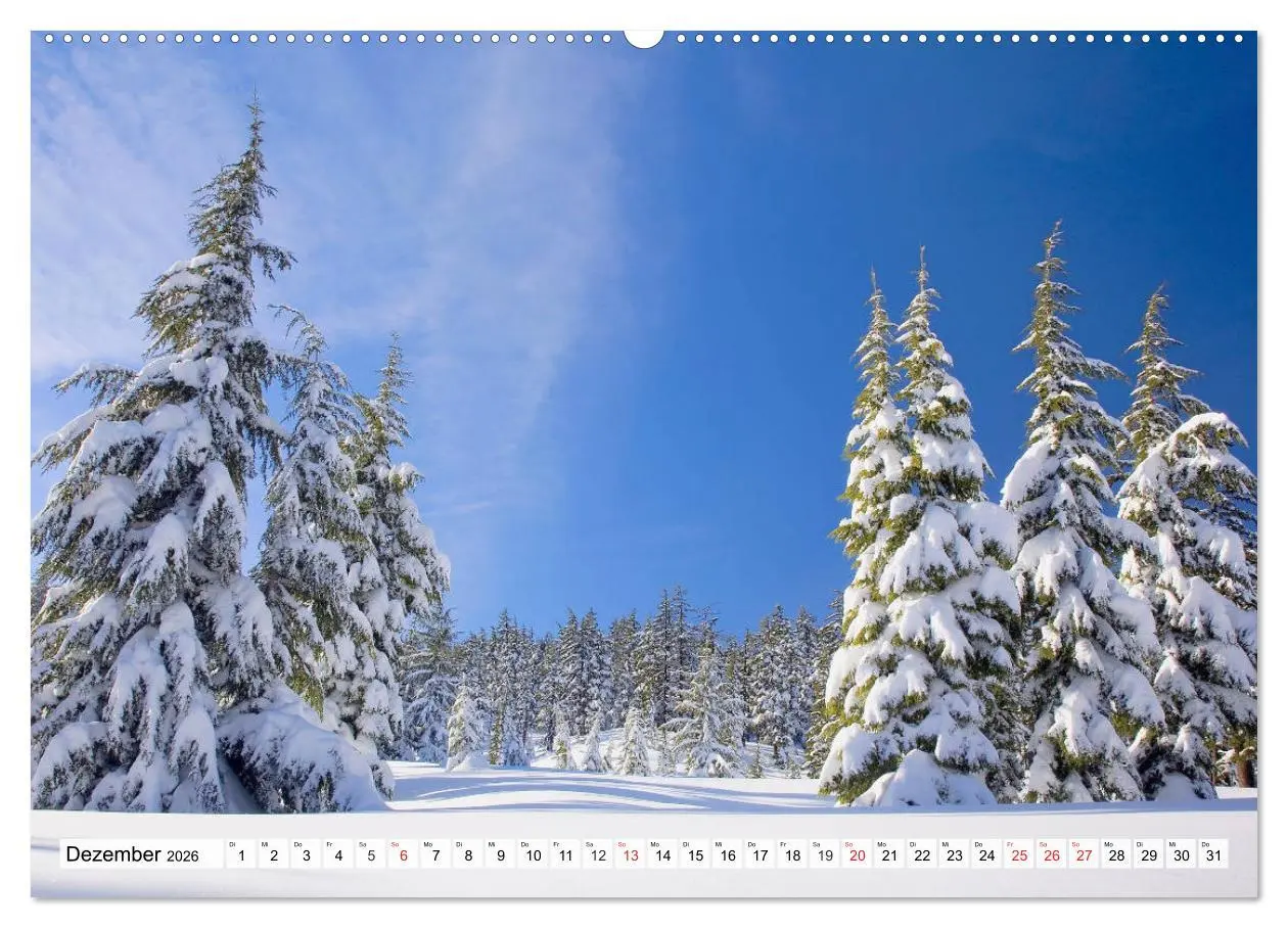 Bild: 9783457827345 | Winter. Zauberhafte Schneelandschaften (Wandkalender 2026 DIN A2...