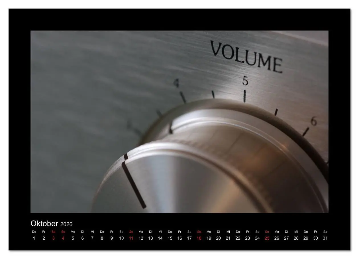 Bild: 9783516227345 | Hifi Visionen (Wandkalender 2026 DIN A3 quer), CALVENDO Monatskalender