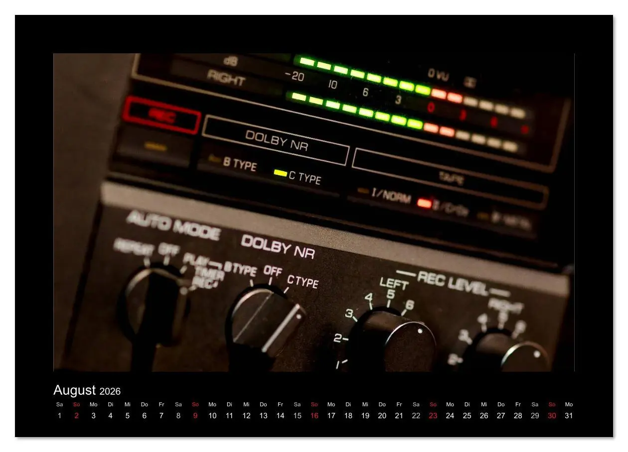 Bild: 9783516227345 | Hifi Visionen (Wandkalender 2026 DIN A3 quer), CALVENDO Monatskalender