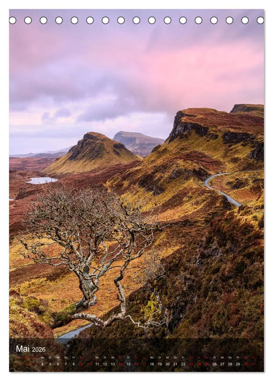 Bild: 9783516397345 | Schottland: Highlands und die Isle of Skye (Tischkalender 2026 DIN...