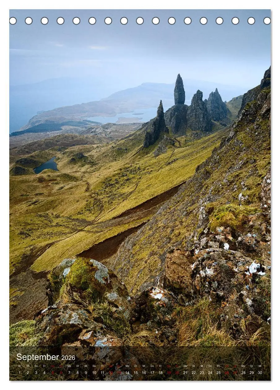 Bild: 9783516397345 | Schottland: Highlands und die Isle of Skye (Tischkalender 2026 DIN...