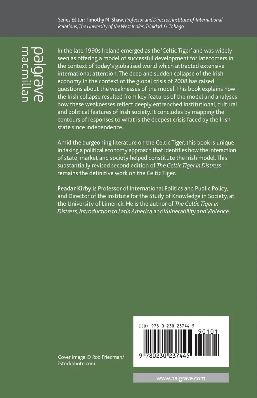 Rückseite: 9780230237445 | Celtic Tiger in Collapse | Peadar Kirby | Taschenbuch | xi | Englisch