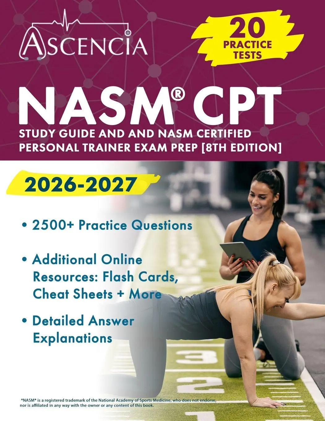 Cover: 9781637987445 | NASM CPT Study Guide 2026-2027 | G. T. McDivitt | Taschenbuch | 2026