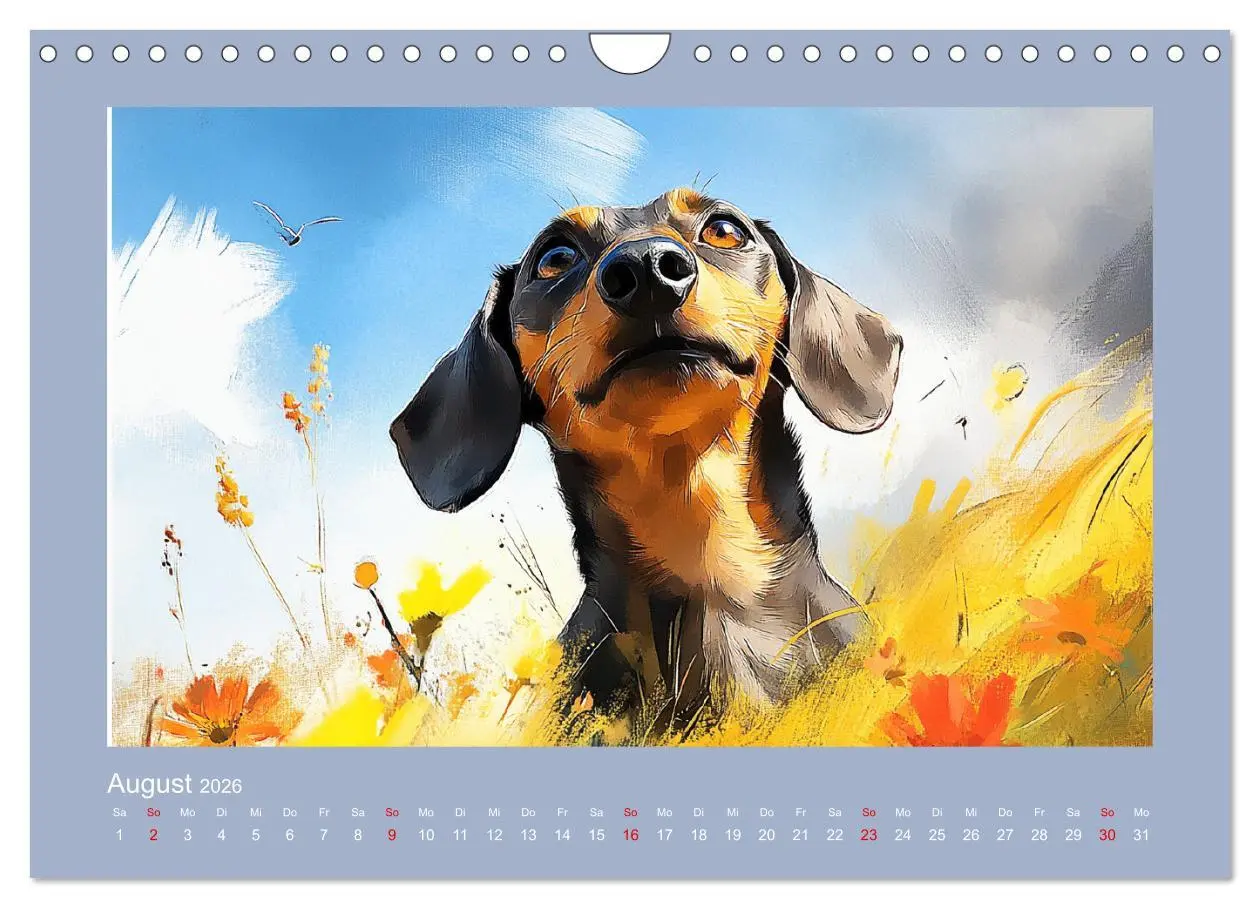 Bild: 9783457297445 | Dackelzauber. Charmante Begleiter im lieblichen Aquarell-Stil...