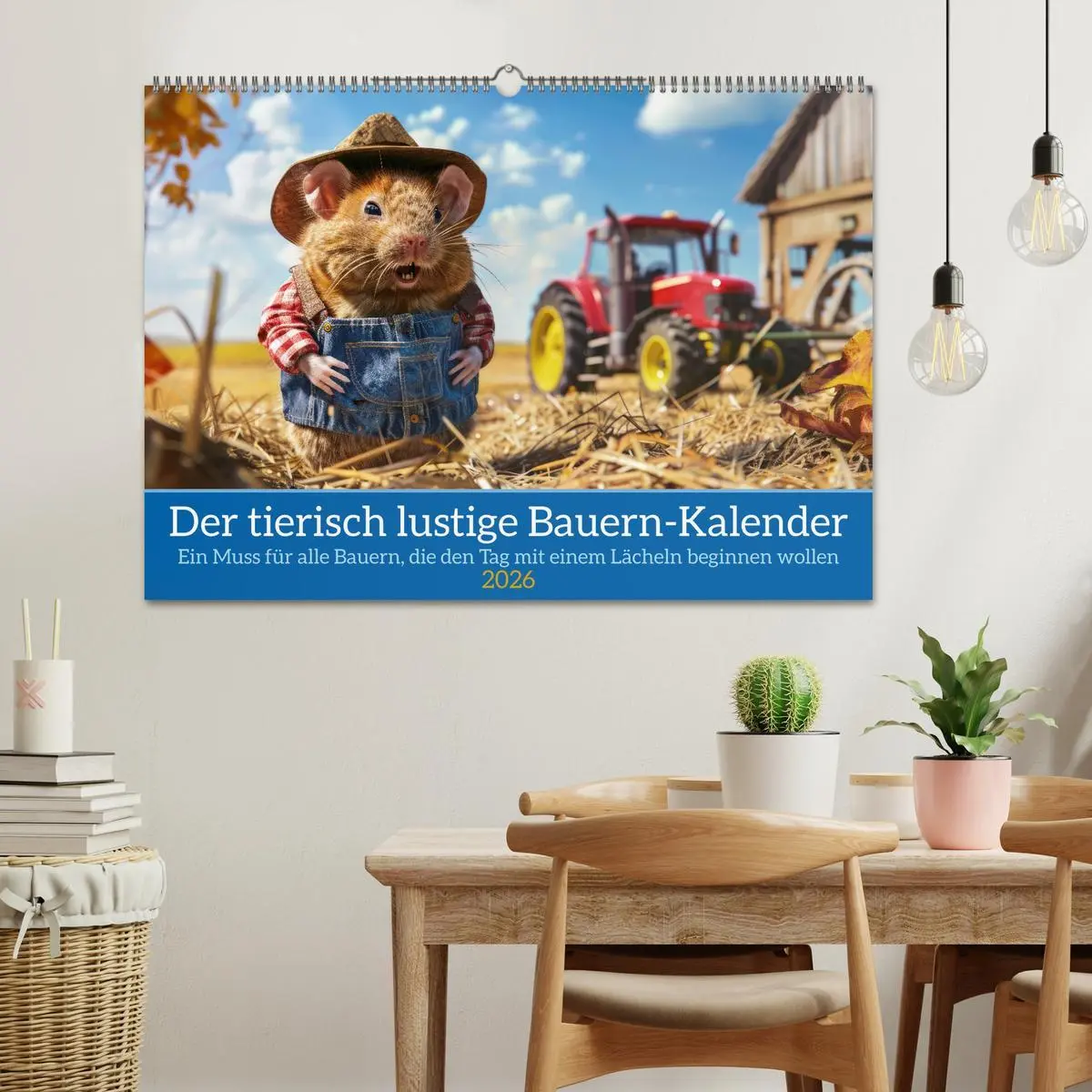 Bild: 9783457367445 | Der tierisch lustige Bauern-Kalender (Wandkalender 2026 DIN A2...