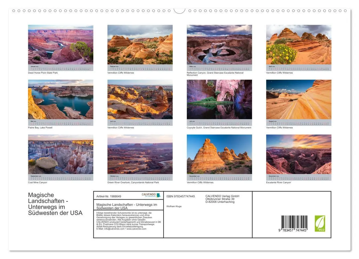 Bild: 9783457747445 | Magische Landschaften - Unterwegs im Südwesten der USA...