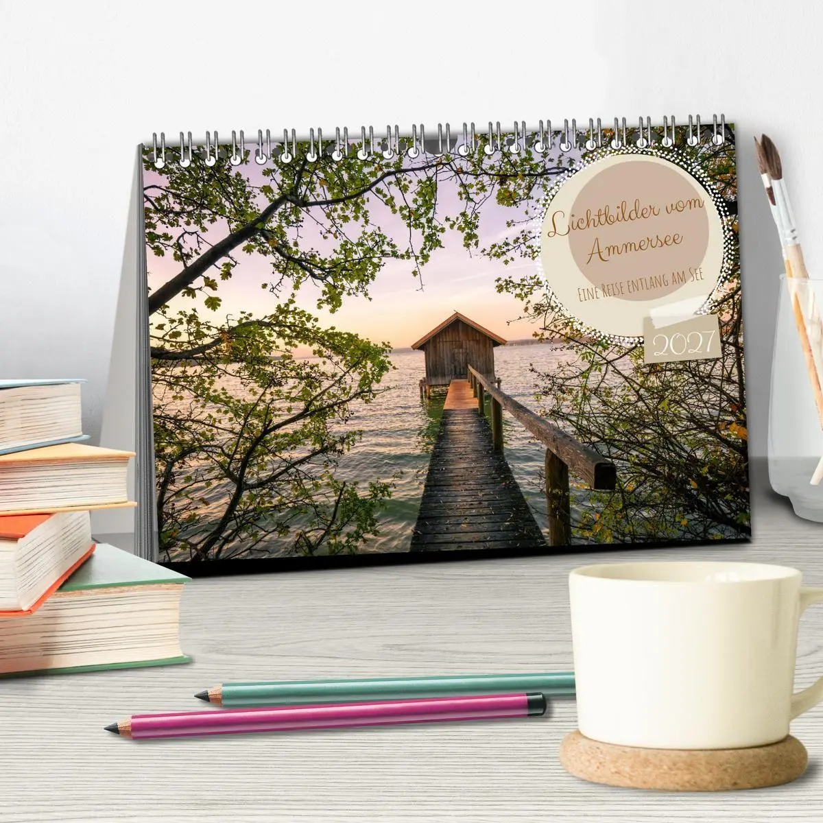 Bild: 9783569477445 | Lichtbilder vom Ammersee (Tischkalender 2027 DIN A5 quer), CALVENDO...