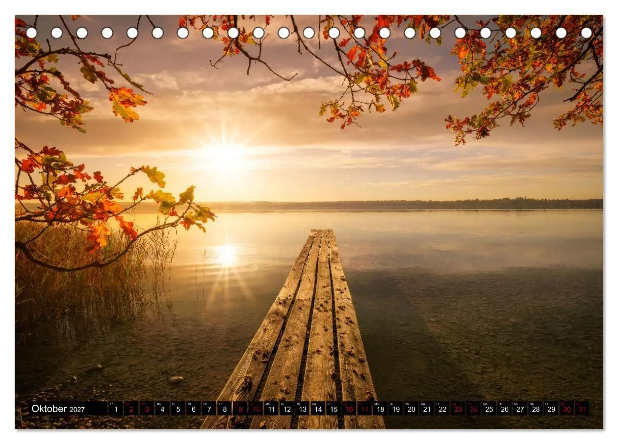 Bild: 9783569477445 | Lichtbilder vom Ammersee (Tischkalender 2027 DIN A5 quer), CALVENDO...