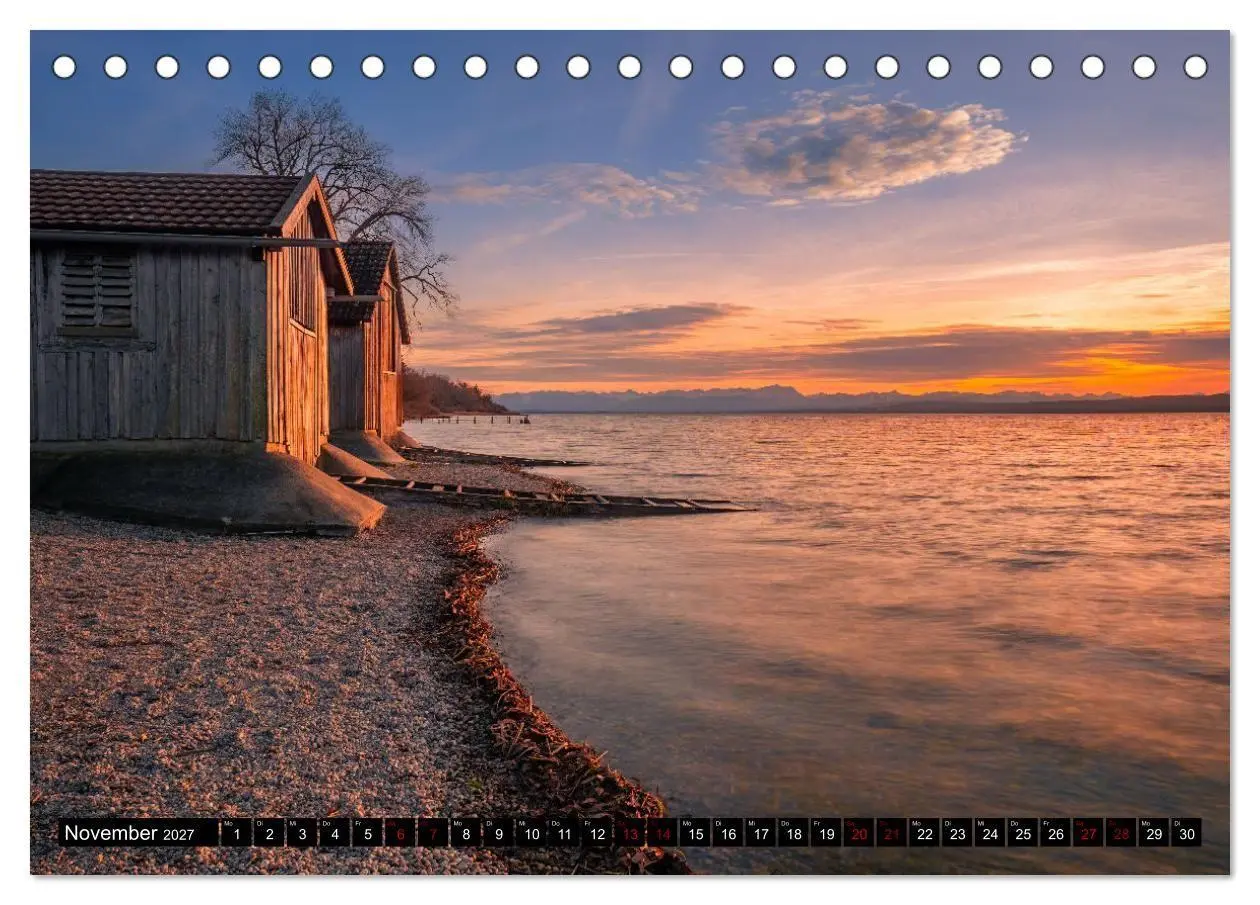 Bild: 9783569477445 | Lichtbilder vom Ammersee (Tischkalender 2027 DIN A5 quer), CALVENDO...
